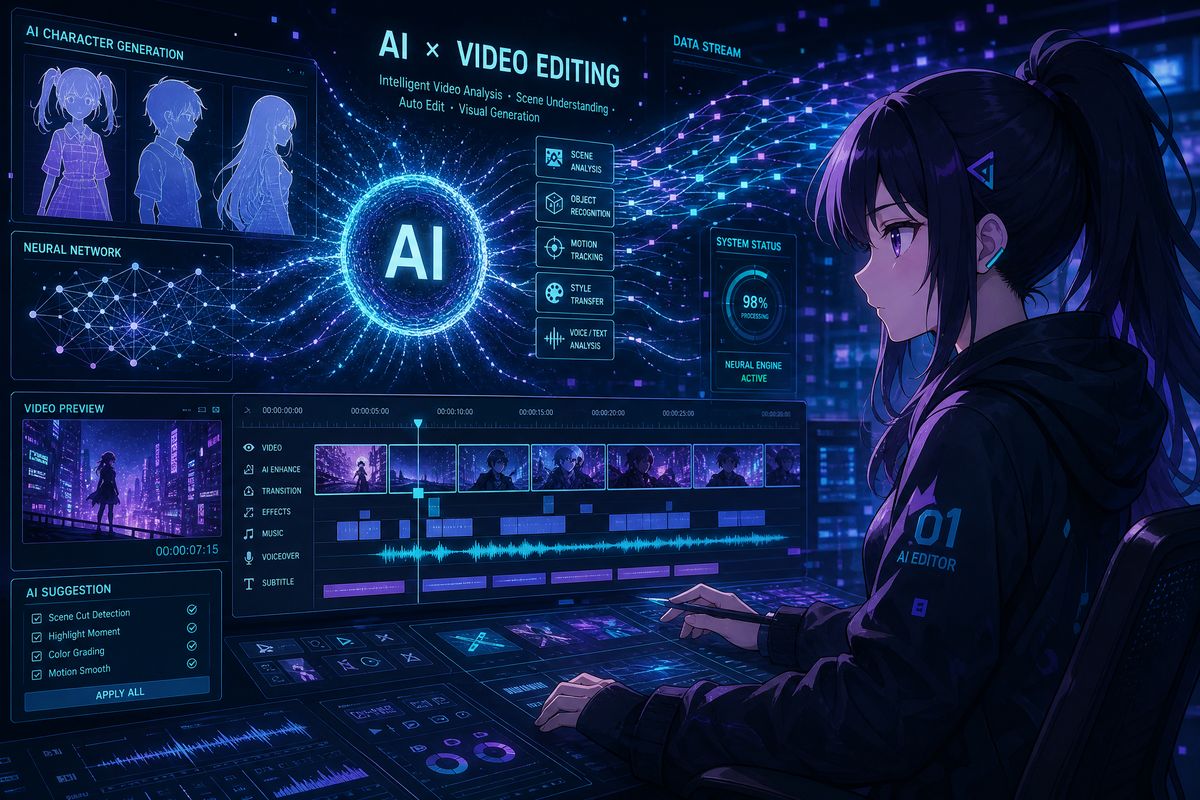 免费看片AI赋能动漫